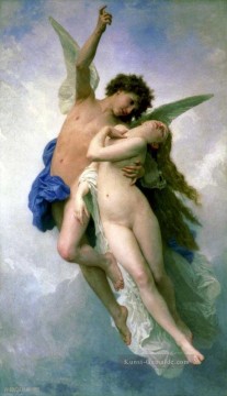 Psyche et LAmour William Adolphe Bouguereau Nacktheit Ölgemälde